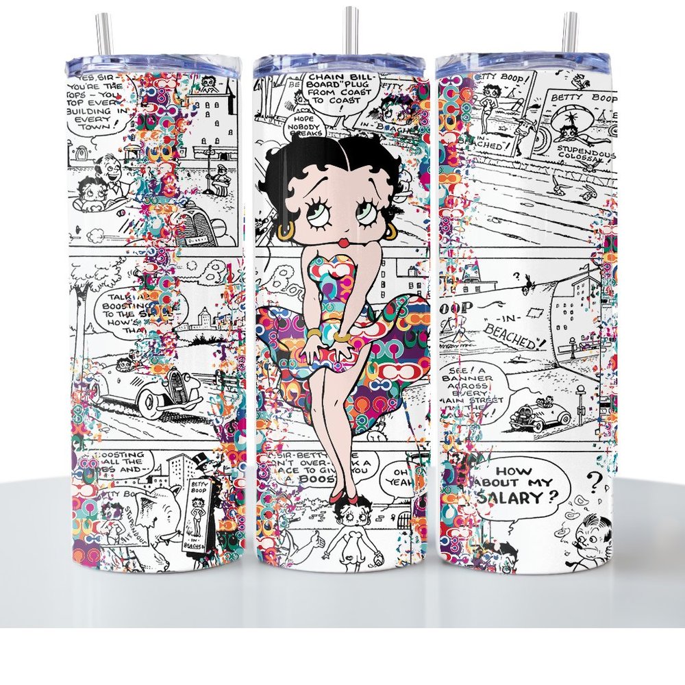 Betty Boop Colorful 20oz